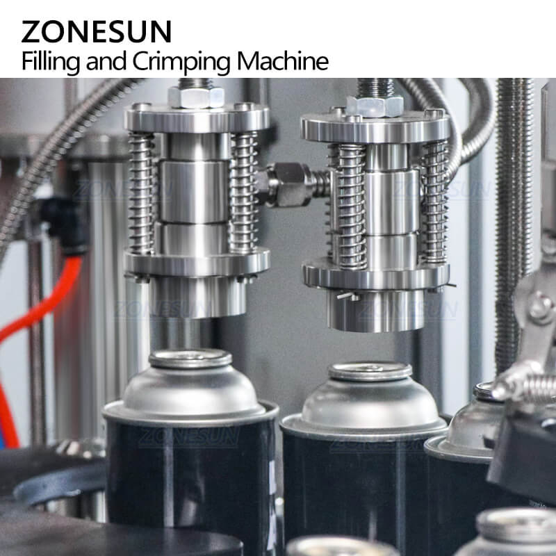エアゾール缶充填機 Z7 Aerosol Can Filling Machine Z7