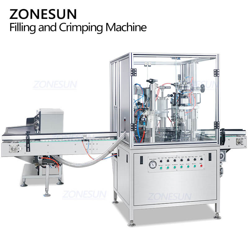 エアゾール缶充填機 Z8 Aerosol Can Filling Machine Z8