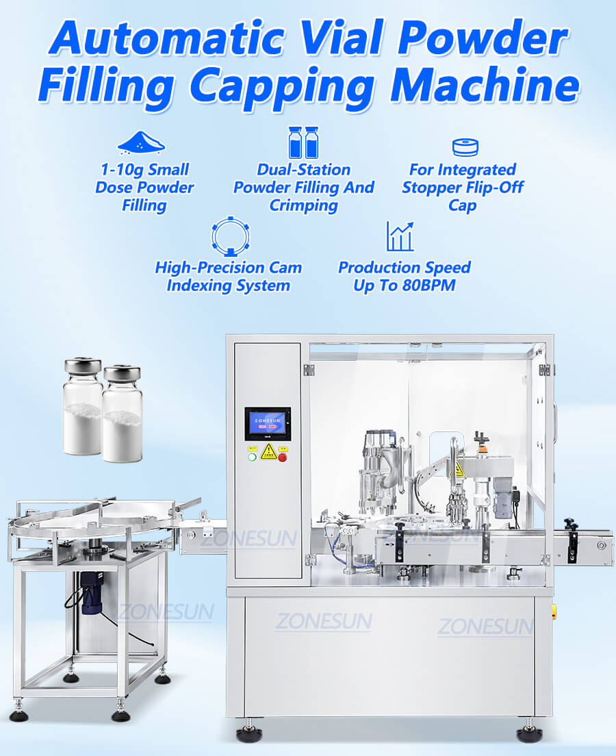 آلة تعبئة قارورة المسحوق X1 Powder Vial Filling Machine X1