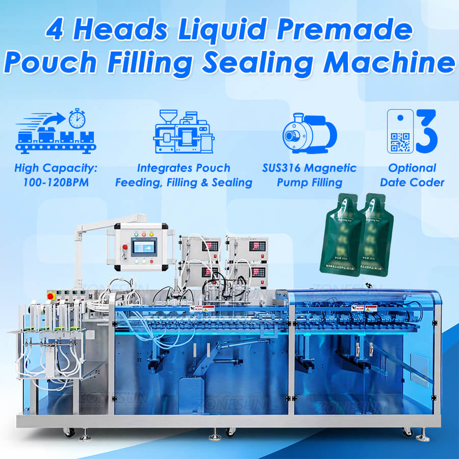 Premade Pouch Filling Machine X1 Premade Pouch Filling Machine X1