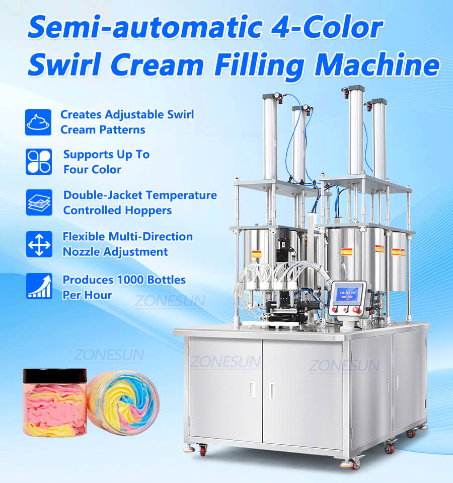 آلة تعبئة دوامة X1 Swirl Filling Machine X1