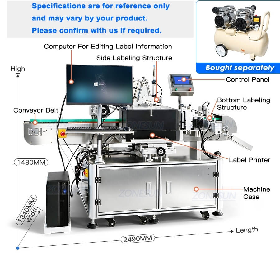 Thermal Transfer Labeling Machine X3 Thermal Transfer Labeling Machine X3