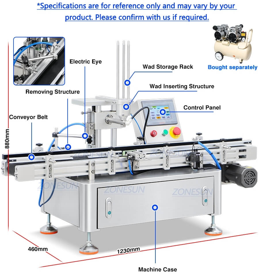 Wad Inserting Machine X3 Wad Inserting Machine X3
