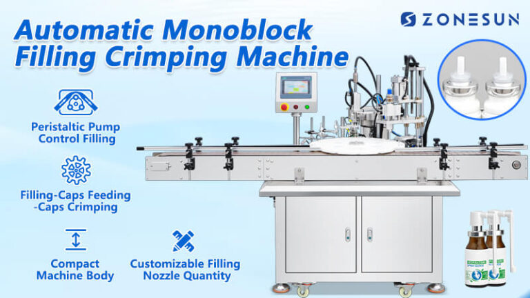 Servo Spray Bottle Filling Capping Machine