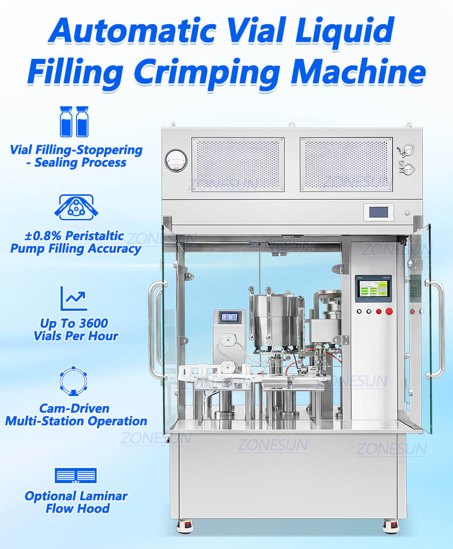Vial Filling Capping Machine X1 Vial Filling Capping Machine X1