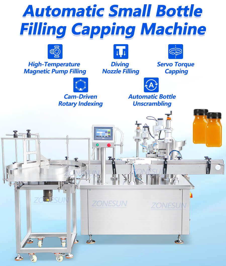 병 충전 캡핑 기계 X1 Bottle Filling Capping Machine X1