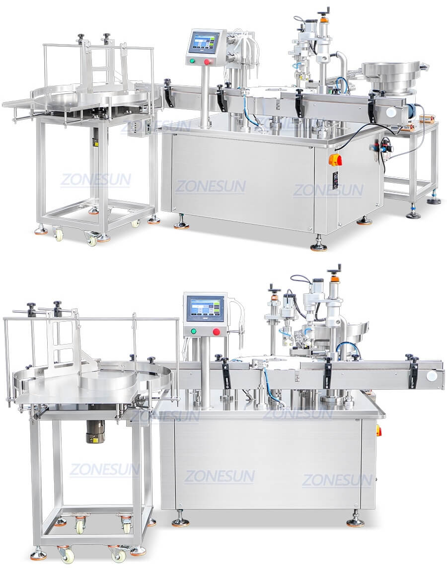 병 충전 캡핑 기계 X4 Bottle Filling Capping Machine X4