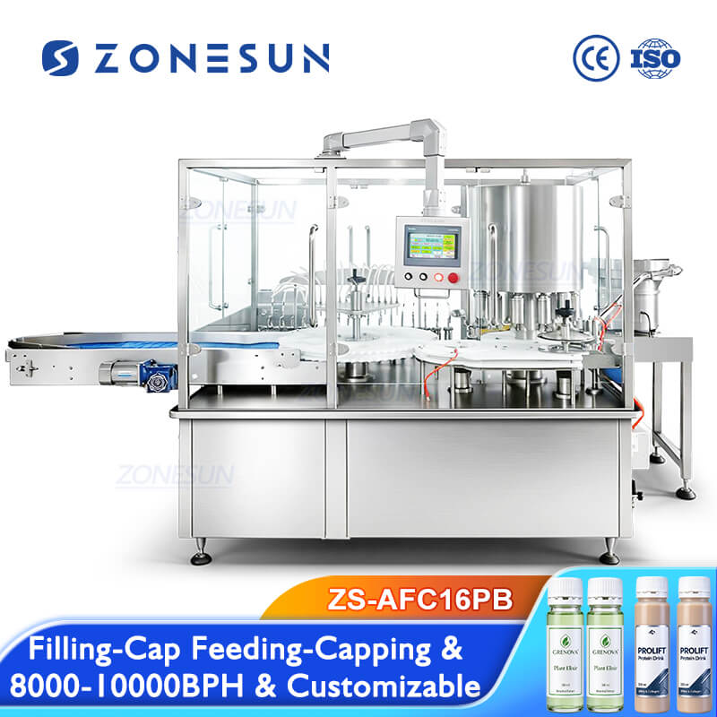 Máquina llenadora y taponadora de botellas Z1 Bottle Filling Capping Machine Z1