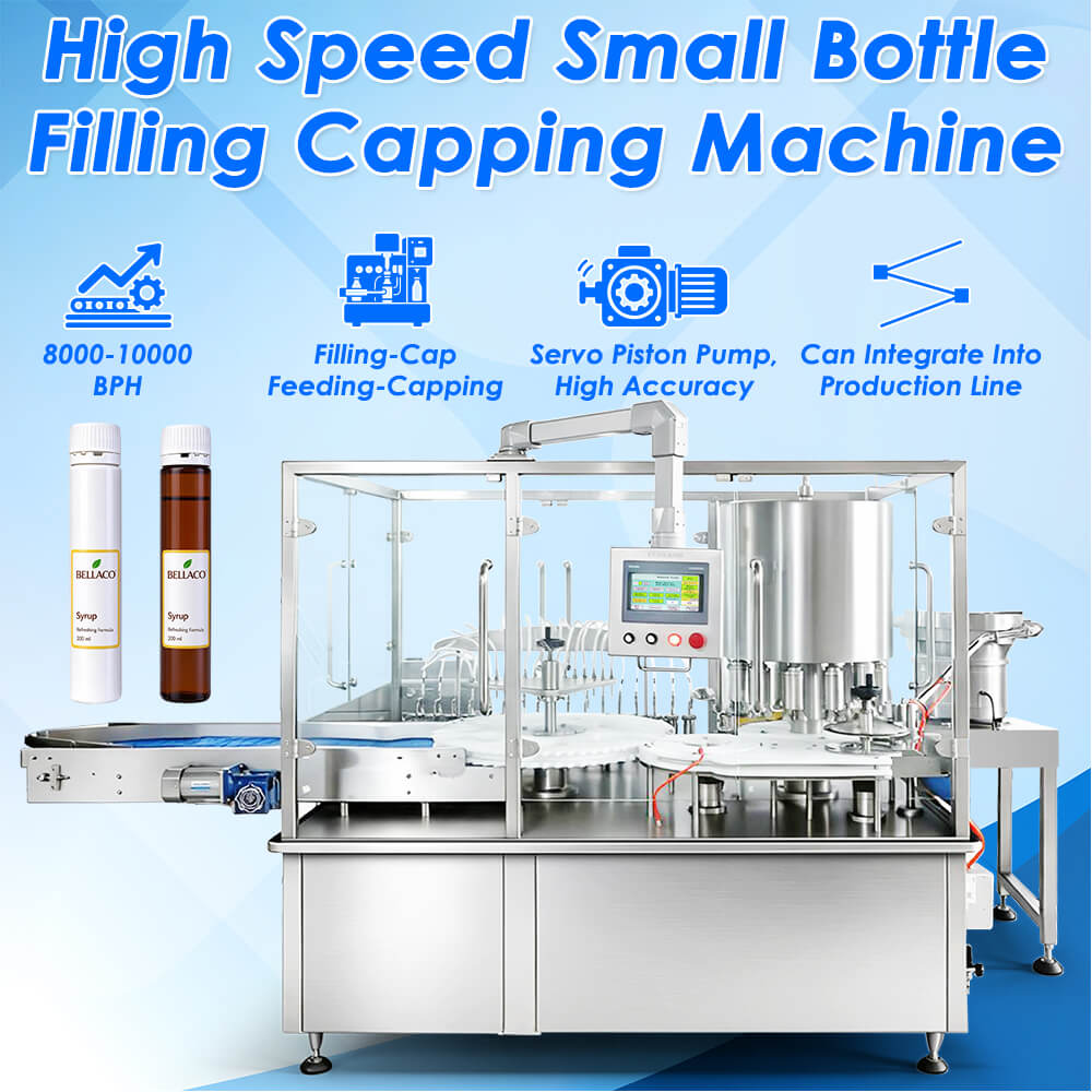 Máquina llenadora y taponadora de botellas Z2 Bottle Filling Capping Machine Z2