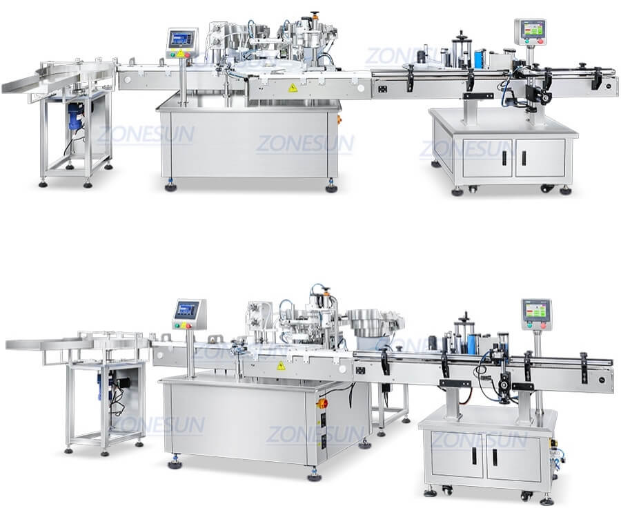 Cosmetic Dropper Bottle Bottling Line X6 Cosmetic Dropper Bottle Bottling Line X6