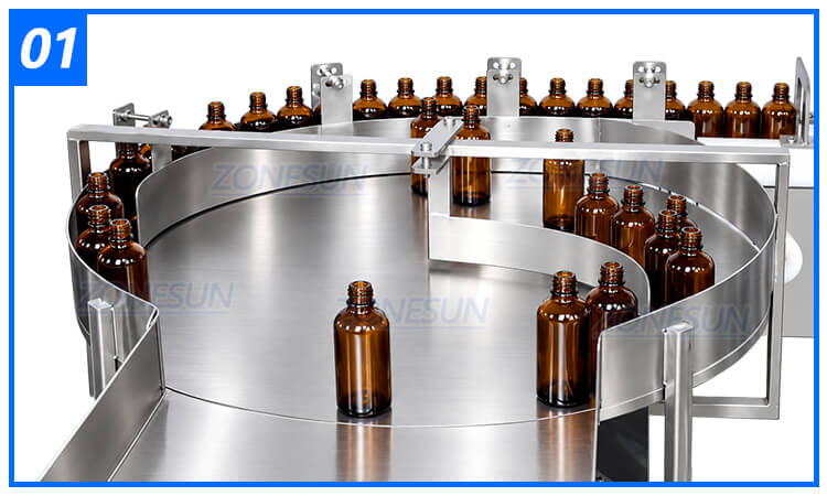 Cosmetic Dropper Bottle Bottling Line X7 Cosmetic Dropper Bottle Bottling Line X7