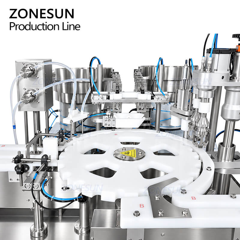 Cosmetic Dropper Bottle Bottling Line Z4 Cosmetic Dropper Bottle Bottling Line Z4