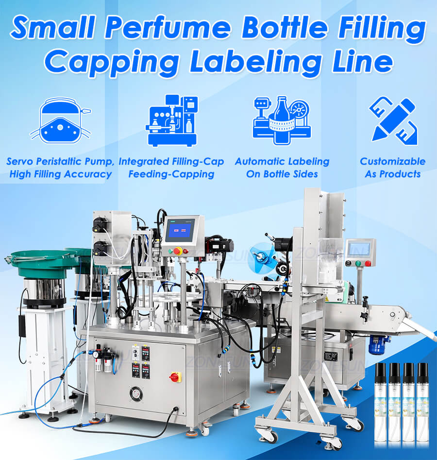 Perfume Sample Bottling Line X1 Perfume Sample Bottling Line X1