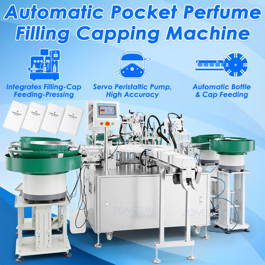 Pocket Perfume Filling Capping Machine X1 Pocket Perfume Filling Capping Machine X1
