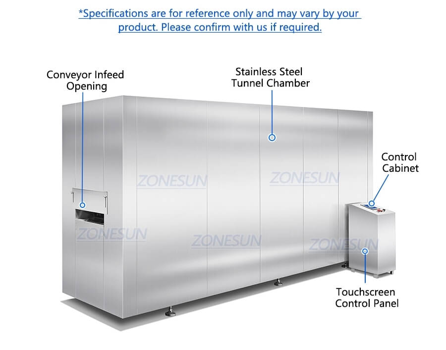 Vial Sterilization Drying Tunnel X3 Vial Sterilization Drying Tunnel X3