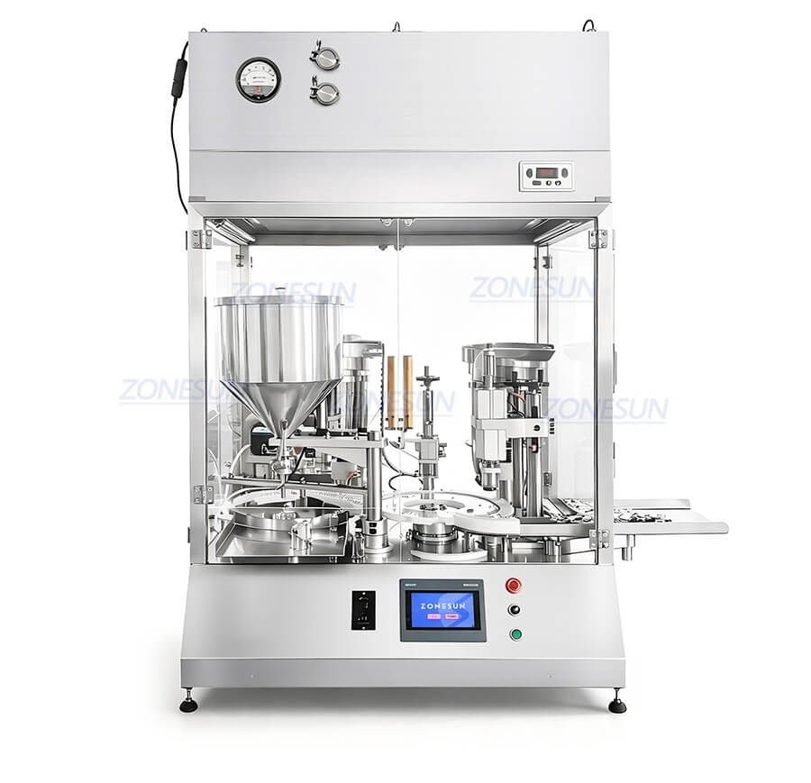 Riempitrice e tappatrice per fiale X6 Vial Filling And Capping Machine X6