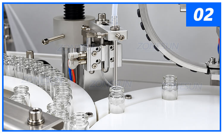 Riempitrice e tappatrice per fiale X8 Vial Filling And Capping Machine X8