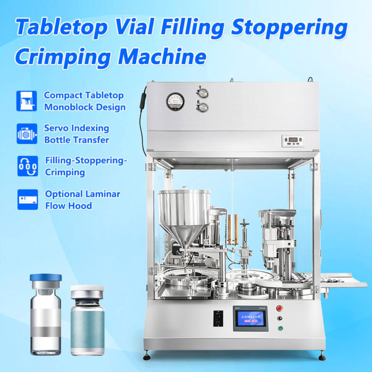 Vial Filling And Capping Machine Z1